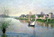 Alfred Sisley La Seine a Argenteuil France oil painting artist